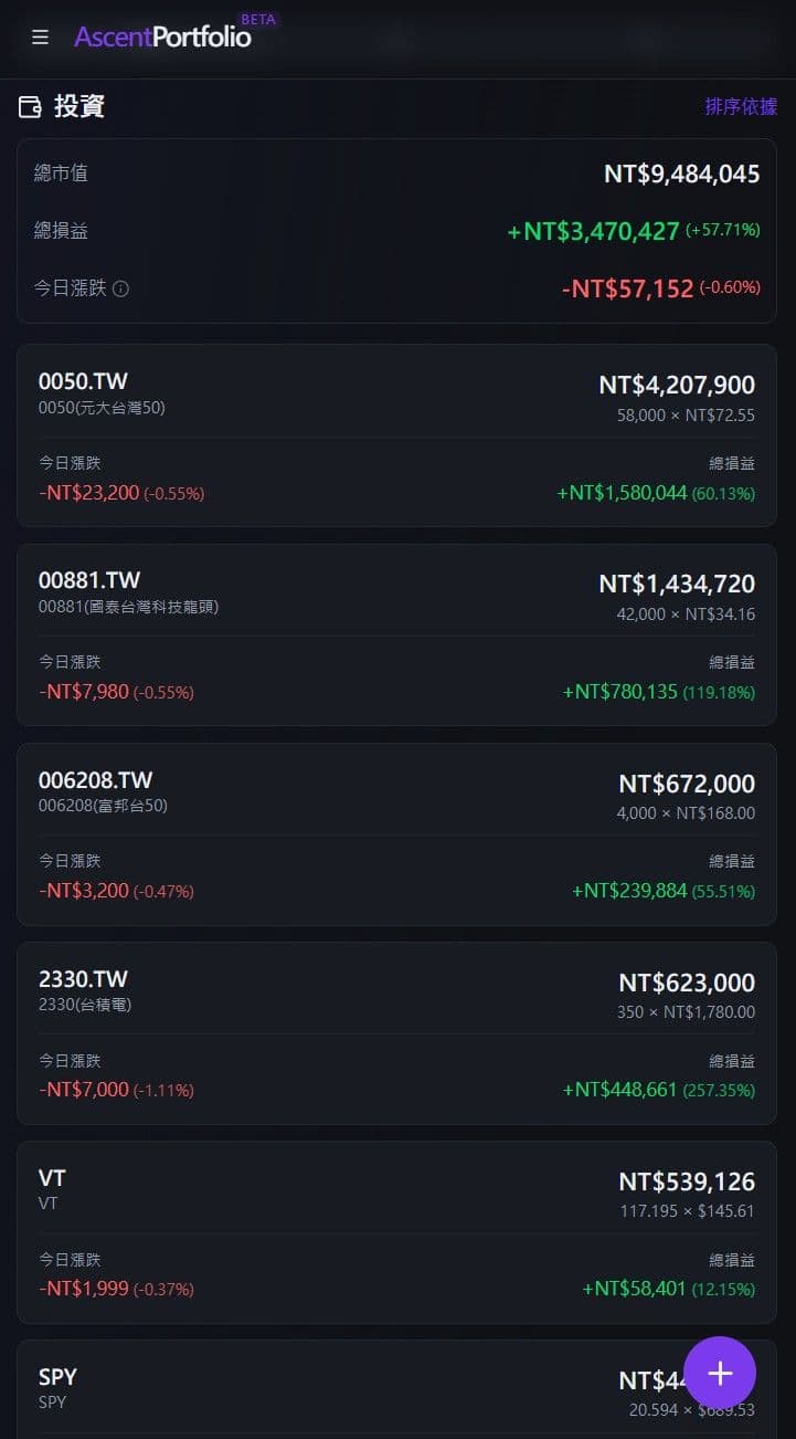 Portfolio Mobile